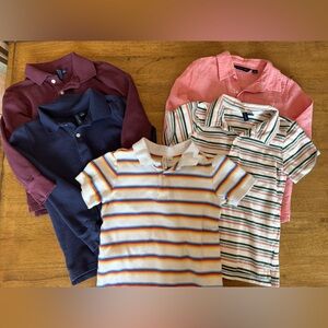 Janie and Jack Boys size 6 shirt bundle